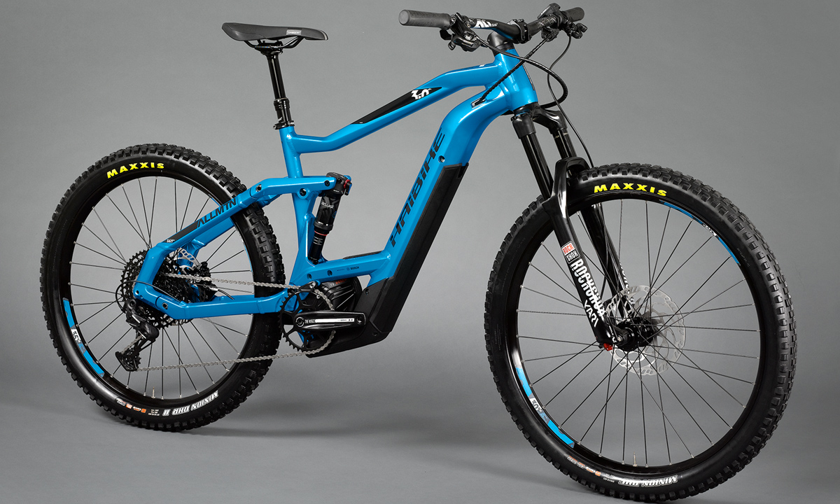 Электровелосипед Haibike XDURO AllMtn 3.0 27,5" (2020) 2020 Сине-черный